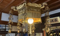 人天蓋修理　浄財勧募のお願い